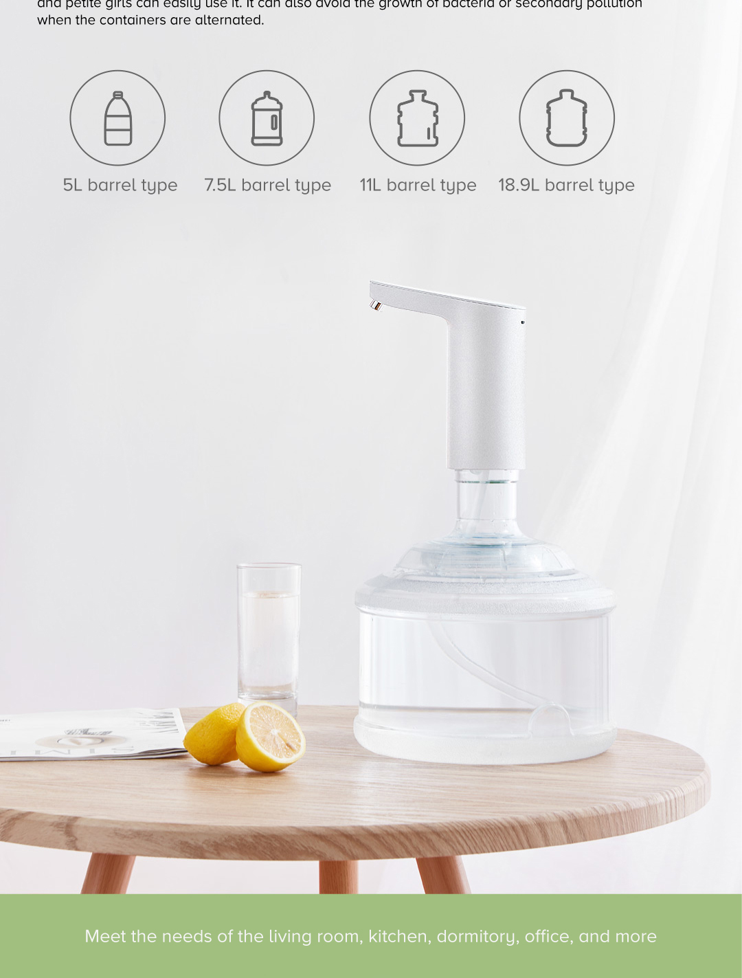 Mi Automatic Water Dispenser Mi Automatic Water Dispenser