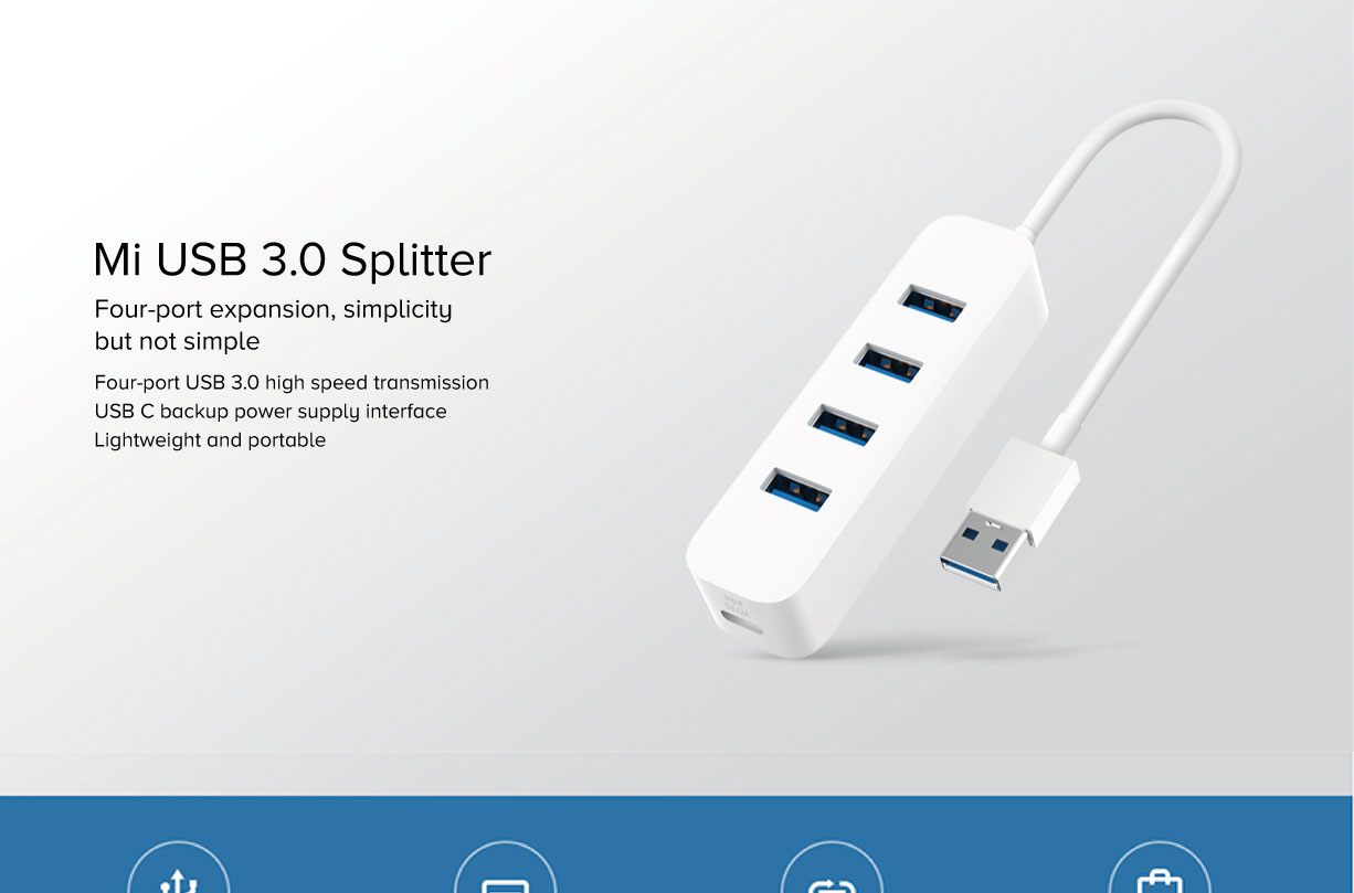 Mi USB 3.0 Splitter Mi USB 3.0 Splitter
