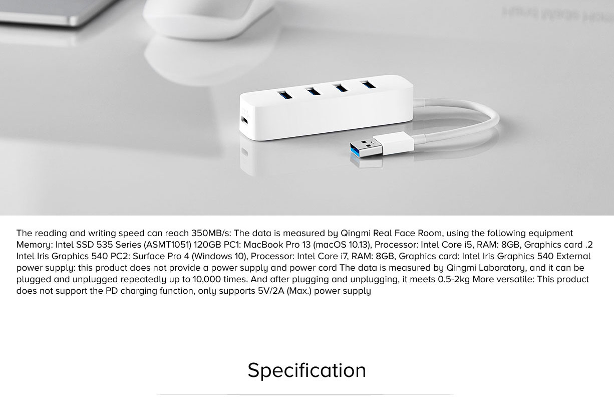 Mi USB 3.0 Splitter Mi USB 3.0 Splitter
