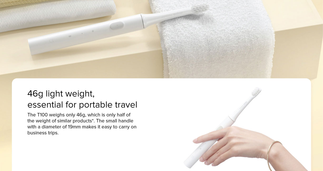 Mi Sonic Electric Toothbrush T100 Mi Sonic Electric Toothbrush T100