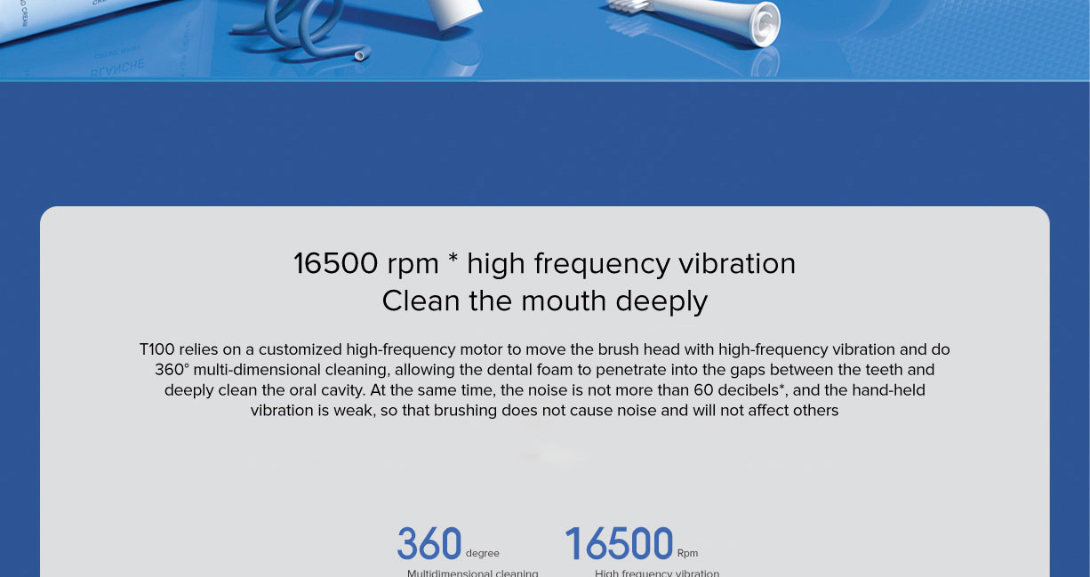 Mi Sonic Electric Toothbrush T100 Mi Sonic Electric Toothbrush T100