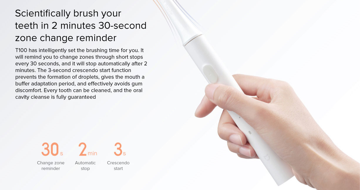 Mi Sonic Electric Toothbrush T100 Mi Sonic Electric Toothbrush T100
