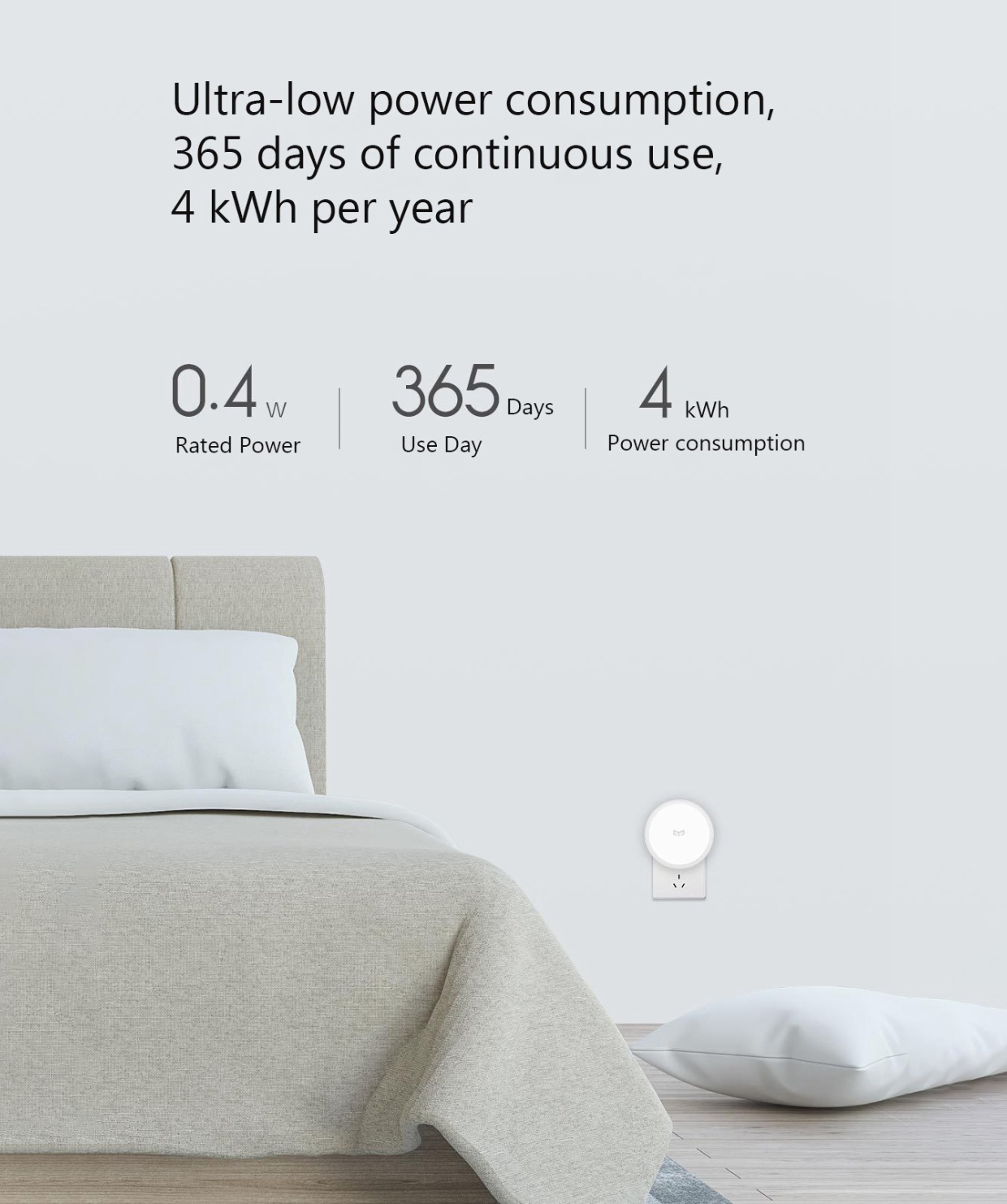 Yeelight Plug-in Light Sensor Night Light