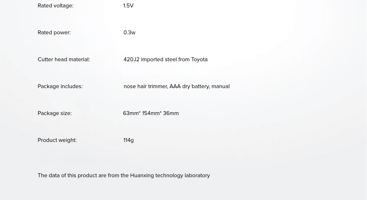 Mi Electric Nose Hair Trimmer HN1 Mi Electric Nose Hair Trimmer HN1