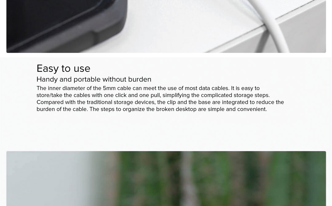 Bcase Silicone Cable Organizer