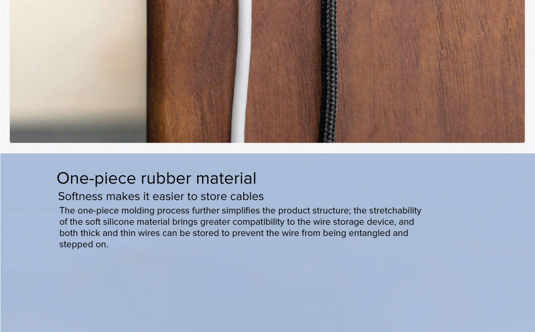 Bcase Silicone Cable Organizer