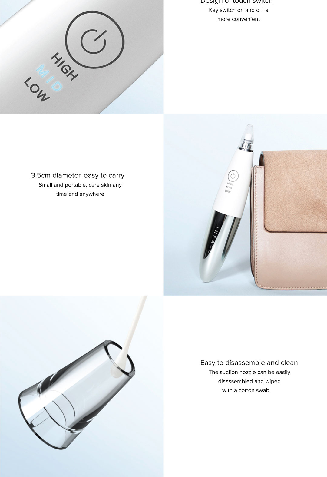 inFace Electric Blackhead Remover inFace Electric Blackhead Remover