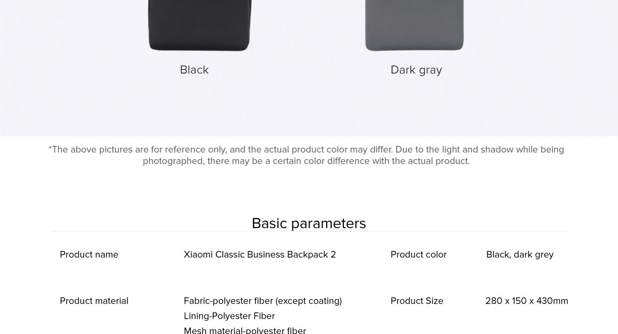 Mi Classic Business Backpack 2