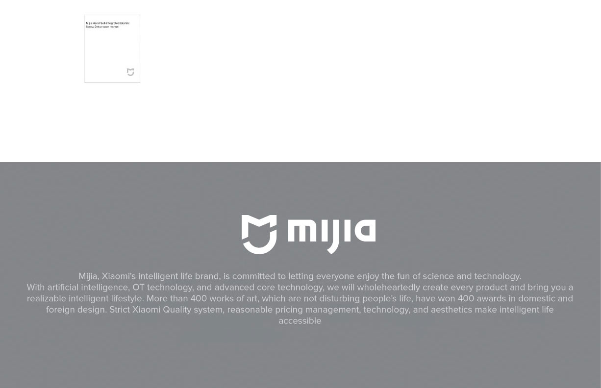 Mi Automatic 2-in-1 Electric Screwdriver