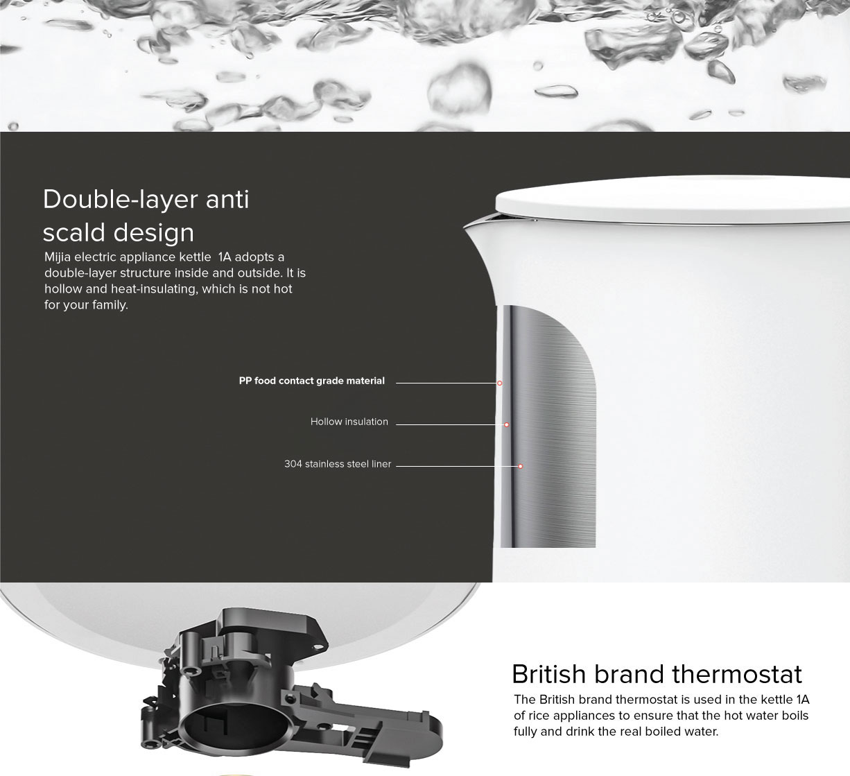 Mi Water Electric Kettle 1A Mi Water Electric Kettle 1A