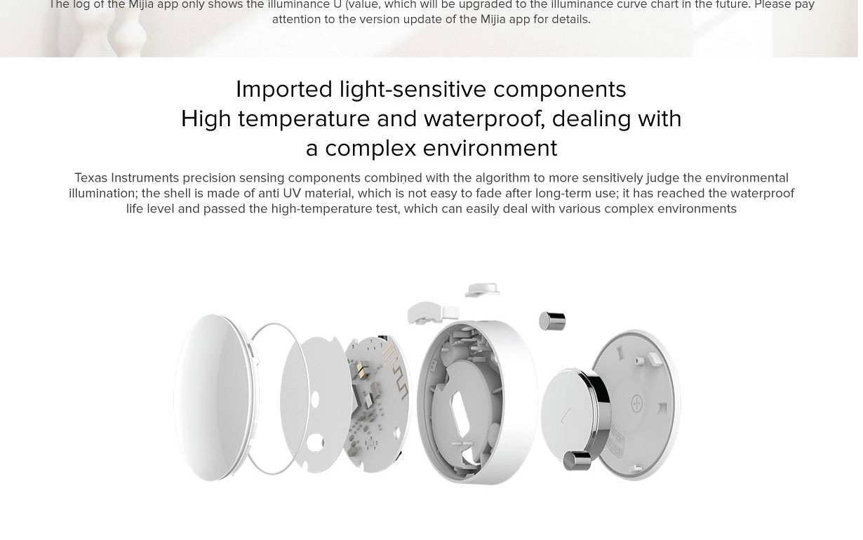 Mi Light Sensor Mi Light Sensor