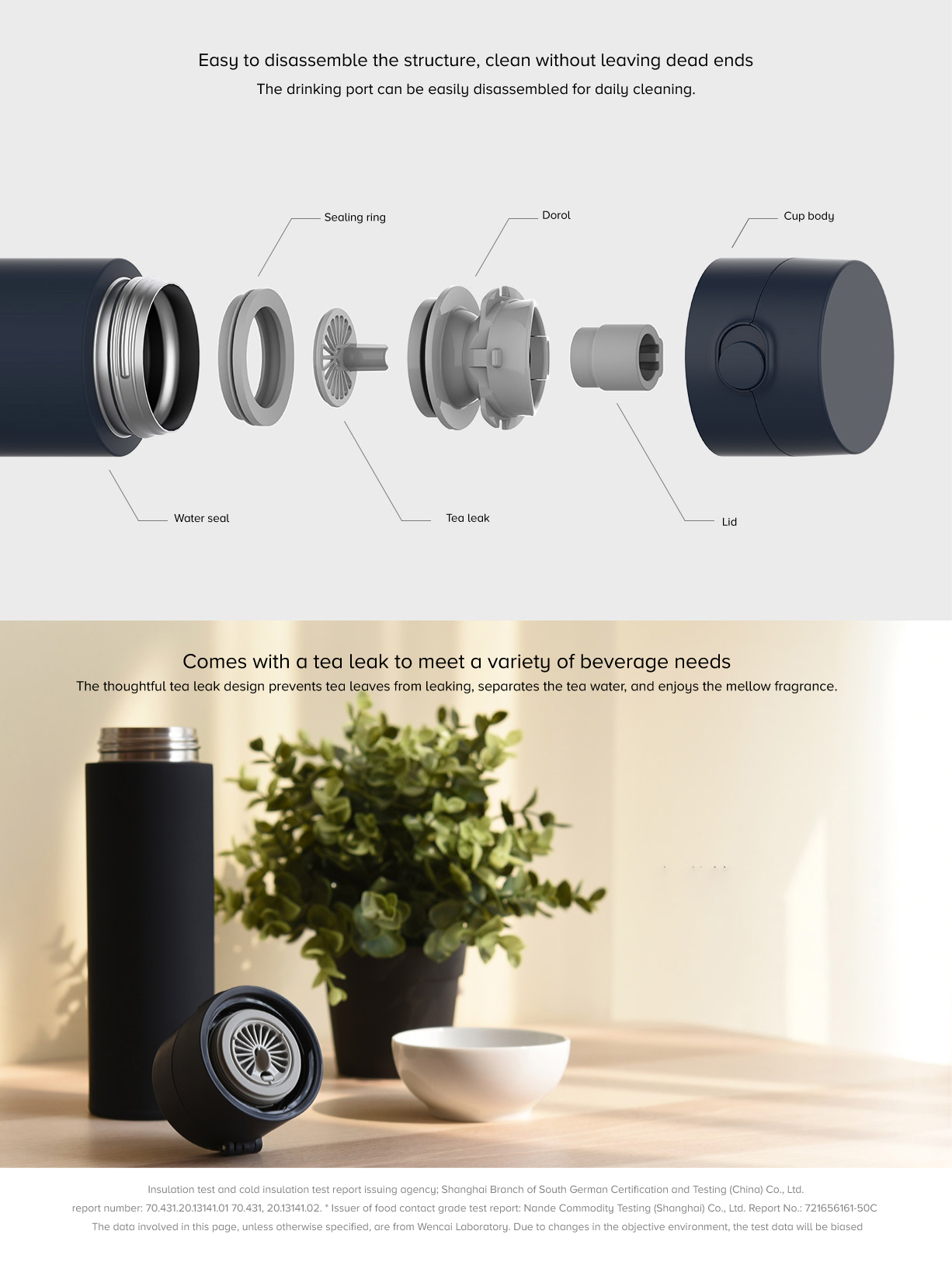 Mi Stainless Steel Insulated Thermos 2