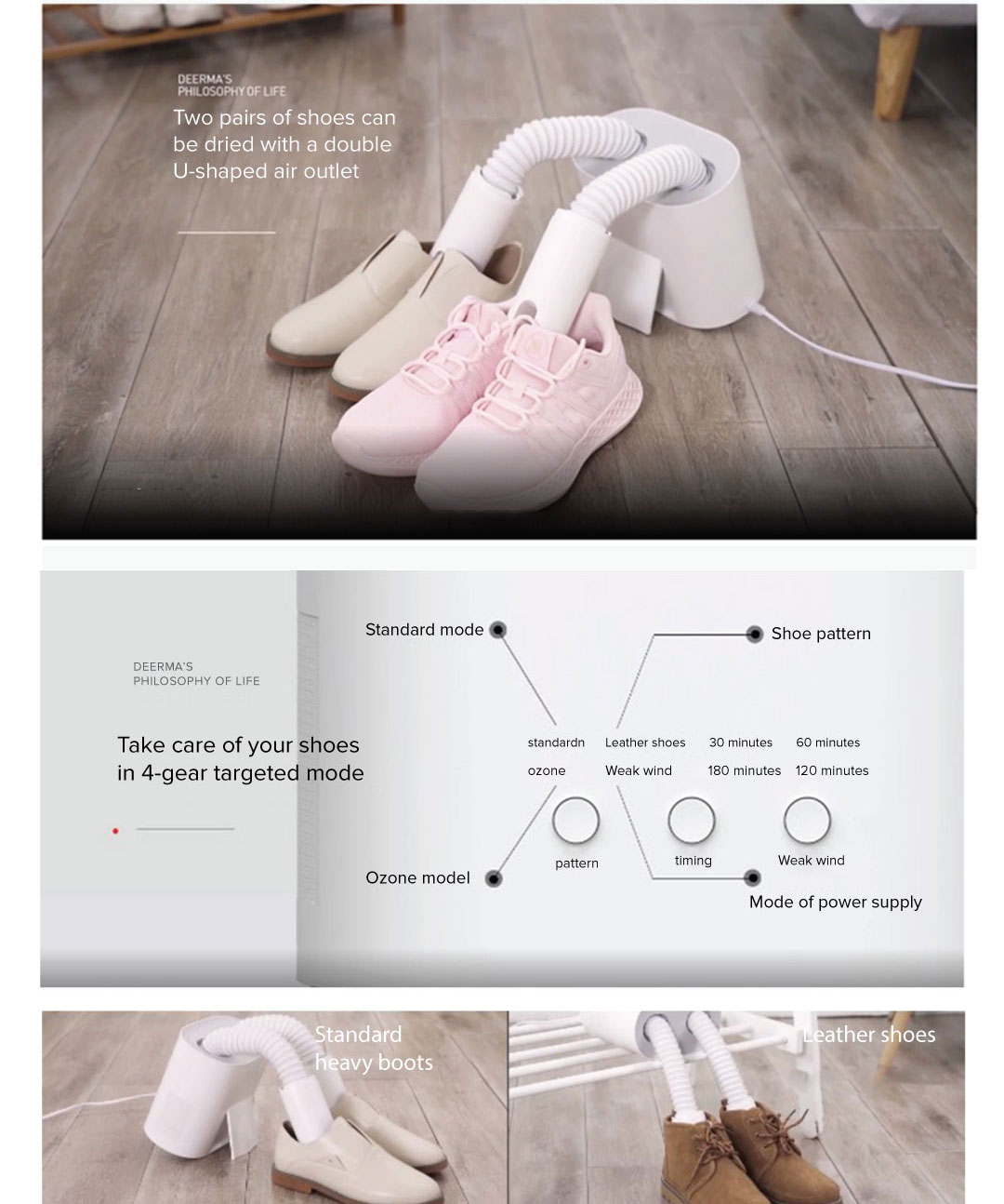 Deerma Smart Shoe Dryer DEM-HX20