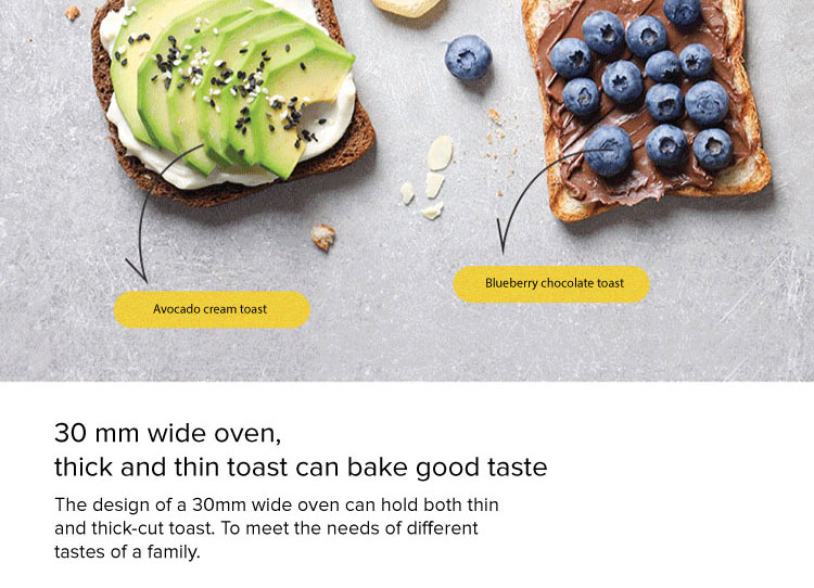 Deerma Multifunction Stainless Steel Toaster