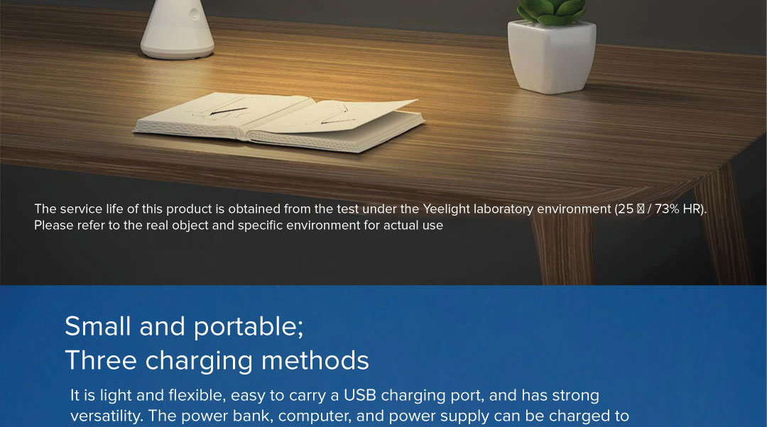 Yeelight Rechargeable Folding Table Lamp Yeelight Rechargeable Folding Table Lamp