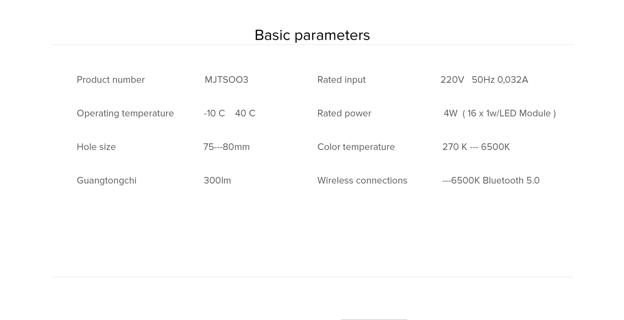 Mi LED Downlight Bluetooth MESH Version