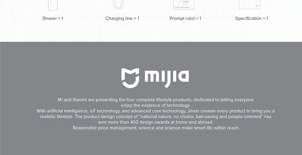 Mi Electric Shaver S300