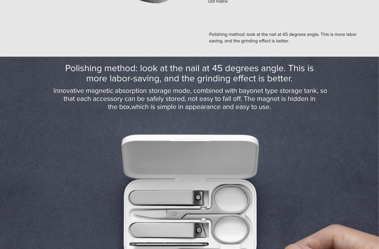 Mi Nail Clippers Set