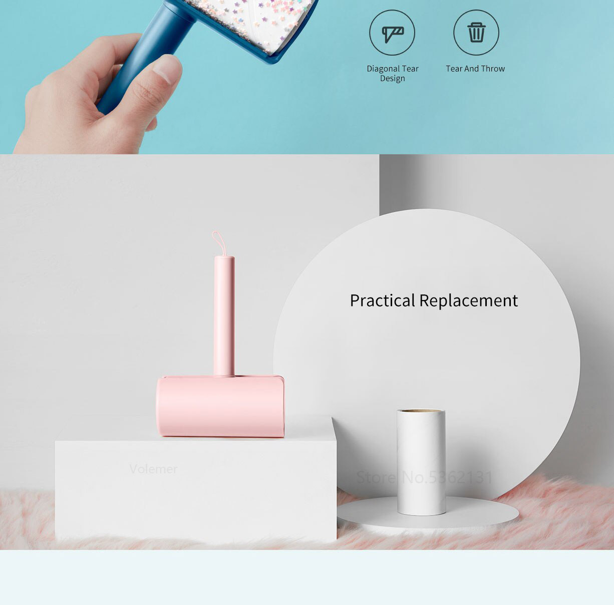 MIJOY Sticky Hair Removal Device MIJOY Sticky Hair Removal Device