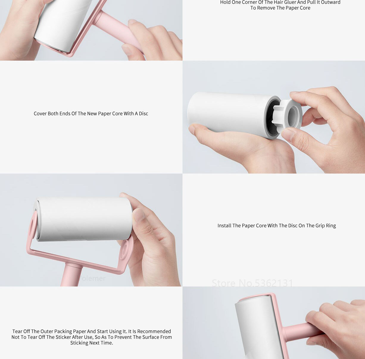 MIJOY Sticky Hair Removal Device MIJOY Sticky Hair Removal Device