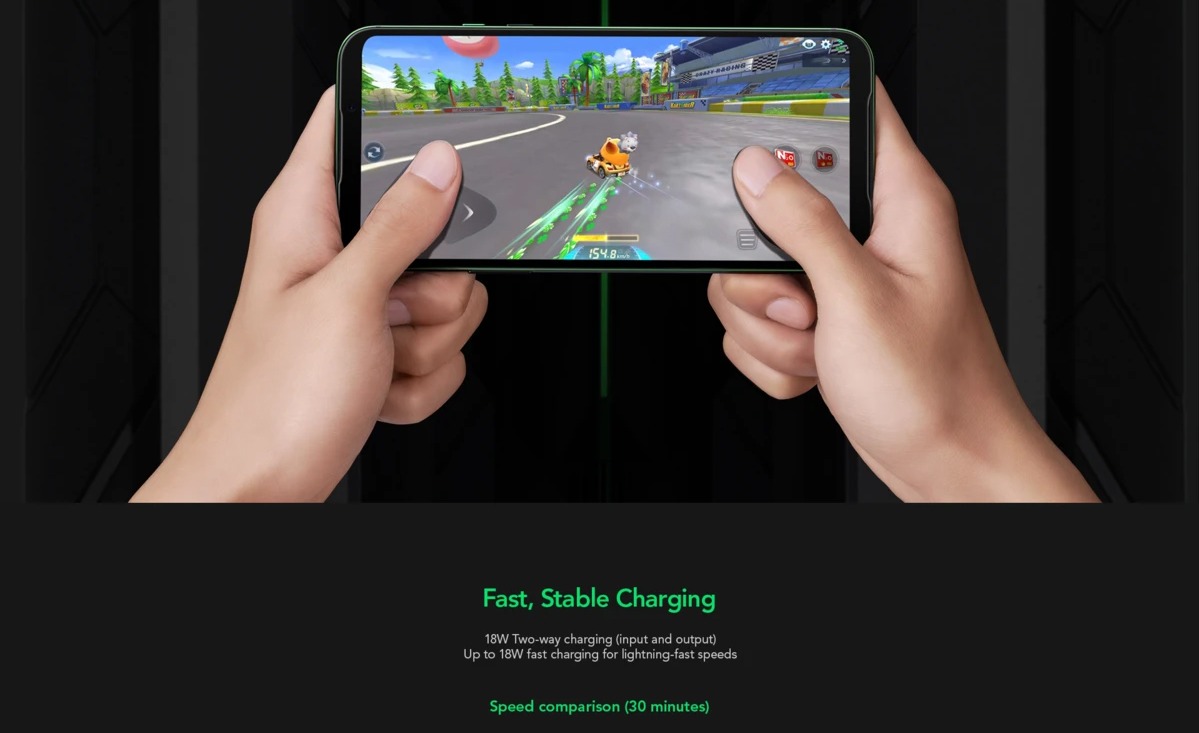 10000mAh Mi Black Shark 18W Power Bank