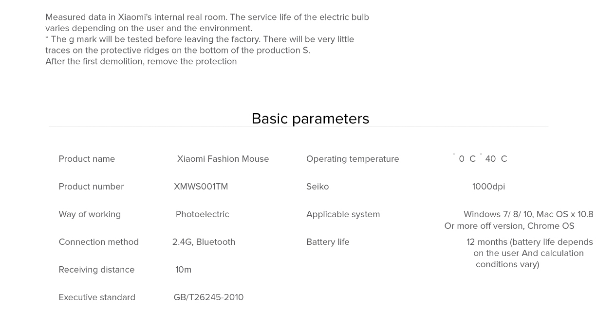 Mi Wireless Fashion Mouse